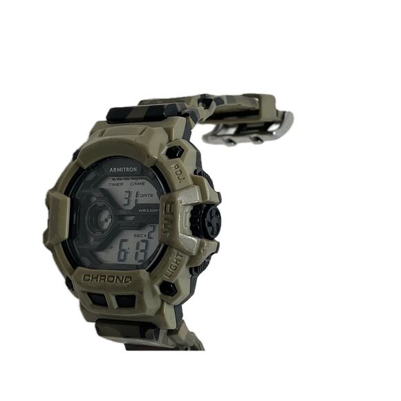 Armitron wr330ft Pro Sport Chrono M1105 Mens Watch - Picture 1 of 5